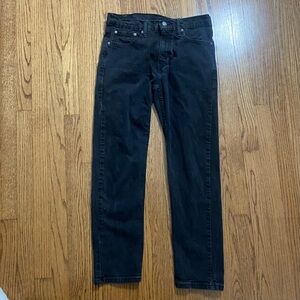 Levis 502 Black Jeans